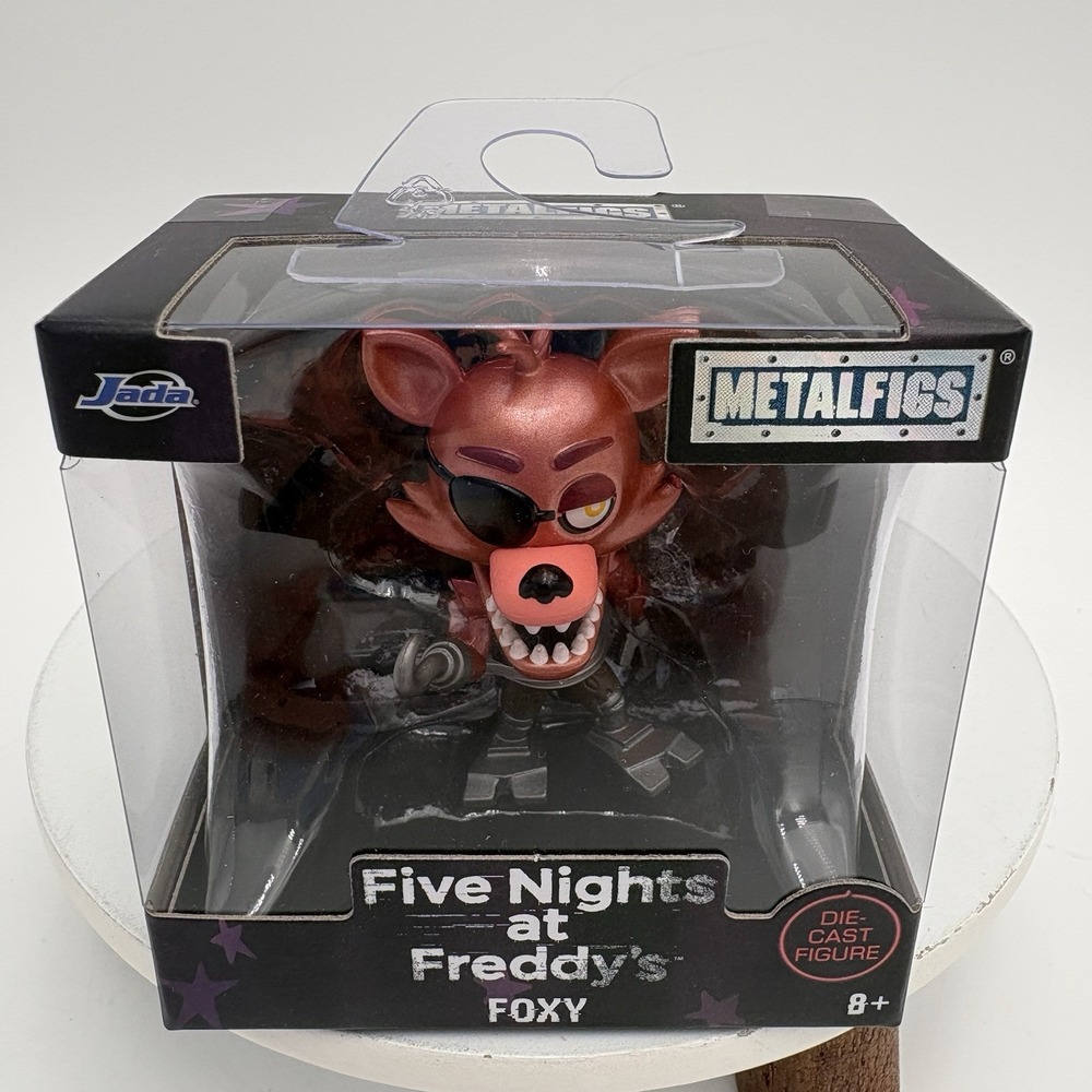 Jada Metalfigs Five Nights at Freddy's "Foxy" Die-Cast‎ Figure 2025 FNAF NIB